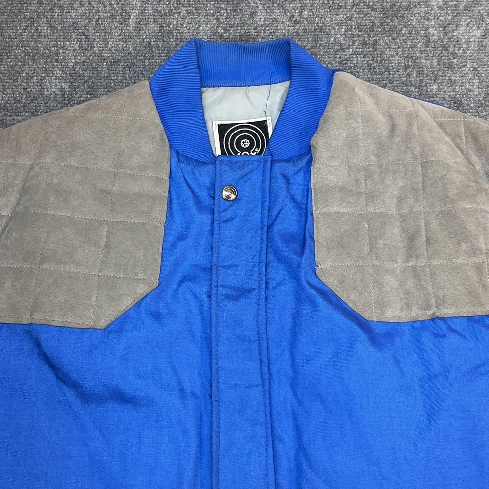10X Jacket Mens Large Blue Thinsulate Insulated Bomber Shooting Hunting Outdoor - Picture 2 of 11